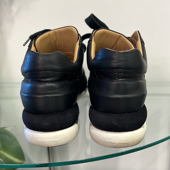 Salvatore Ferragamo low top leather sneakers, US size 8.5 - Picture 7 of 16